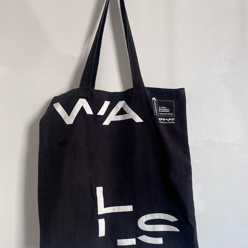 Black & White Graphic Tote Bag